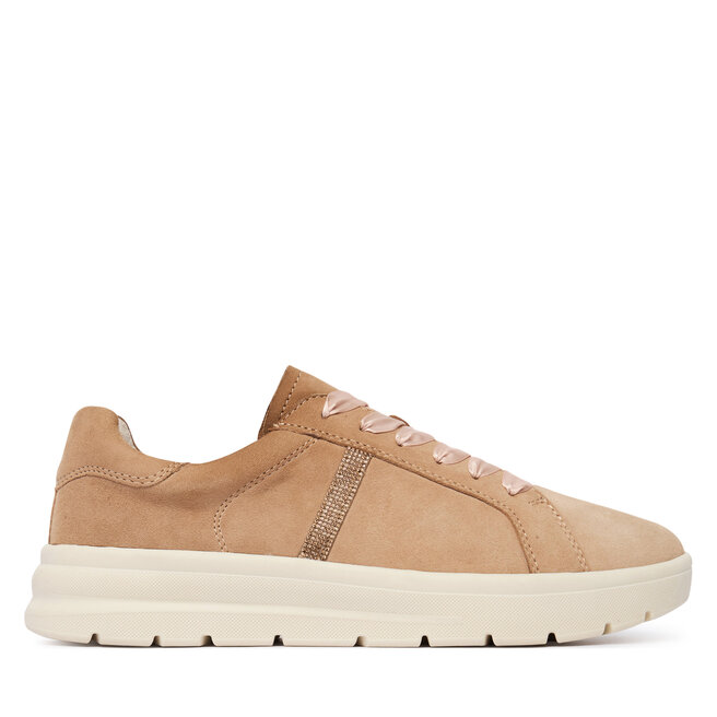 Sneakersy Caprice 9-23707-46 Brązowy - kobiece