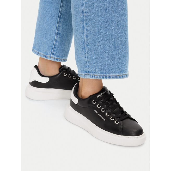Sneakersy KARL LAGERFELD Kore KL66525 Czarny - kobiece