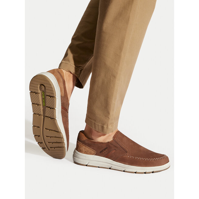 Półbuty Josef Seibel Giuseppe 05 57405 Brązowy - męskie