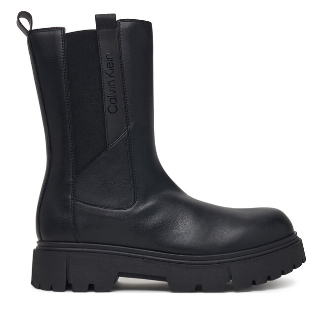 Botki Calvin Klein V4A5-83431-1355 Czarny - dziewczęce