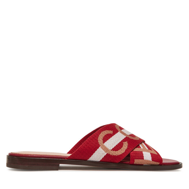 Klapki Coccinelle E4 S07 17 01 01 Czerwony -