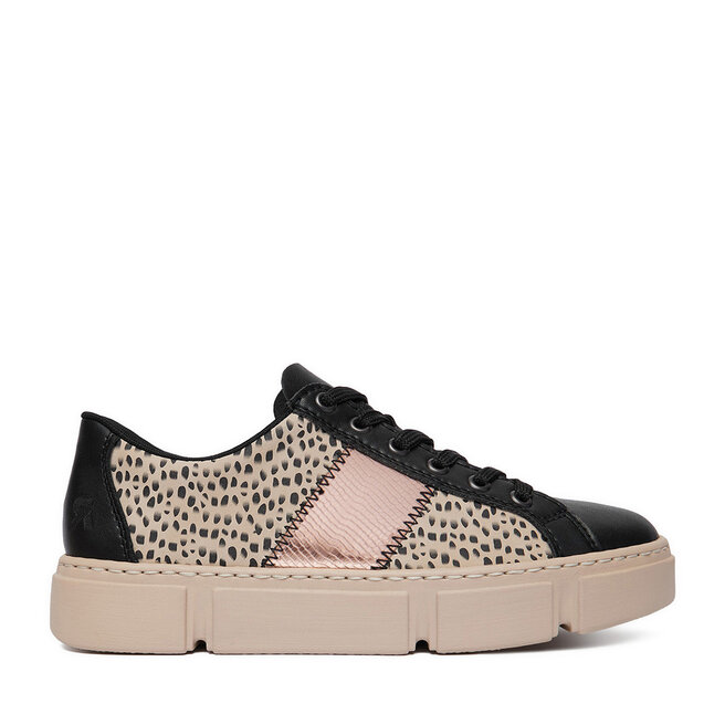 Sneakersy Rieker CEO-N5910-62 Czarny - kobiece