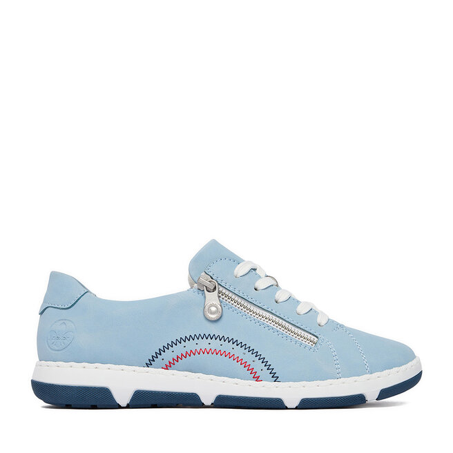 Sneakersy Rieker 42424-10 Niebieski - kobiece