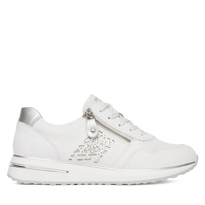 Sneakersy Remonte D1G00-80 Biały - kobiece