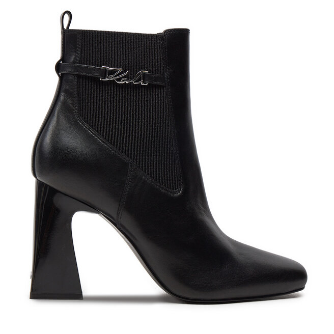 Botki KARL LAGERFELD Astra Nova KL33160 Czarny - kobiece