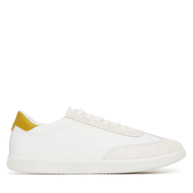 Sneakersy Calvin Klein Low Top Lace Up Cv Mix HM0HM01724 Biały - męskie