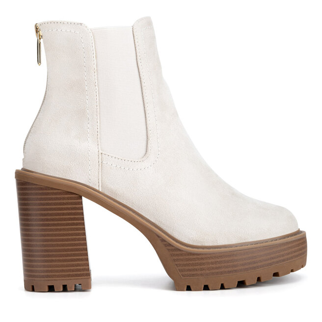 Botki Nine West WFA3374-1 Écru - kobiece
