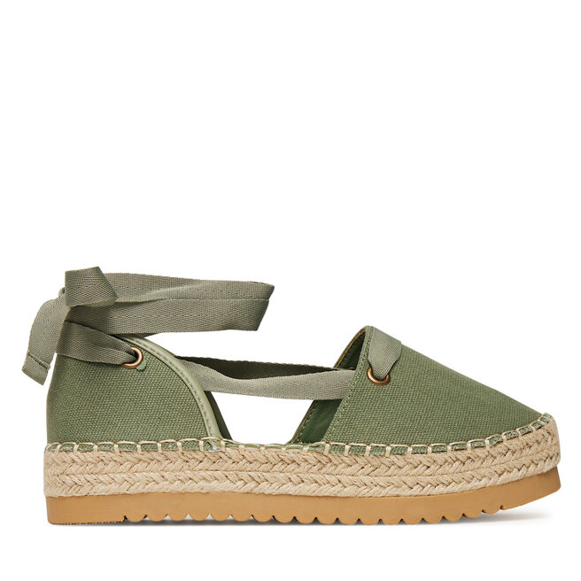 Espadryle DeeZee ZYLS093 Zielony - kobiece