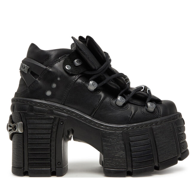 Botki NEW ROCK M-TM106-C2 Czarny - kobiece
