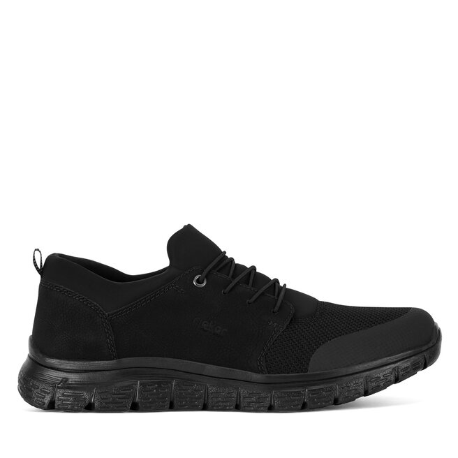 Sneakersy Rieker B6650-00 Czarny - męskie