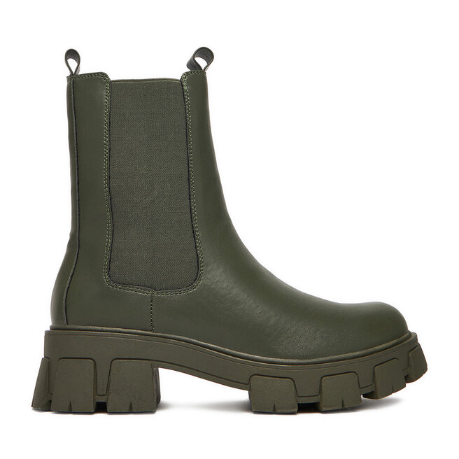 Sztyblety DeeZee 12837-22 Khaki - kobiece