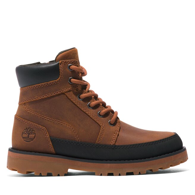 Trapery Timberland Courma Kid Boot W/ Rand TB0A5XJ9F131 Brązowy - chłopięce