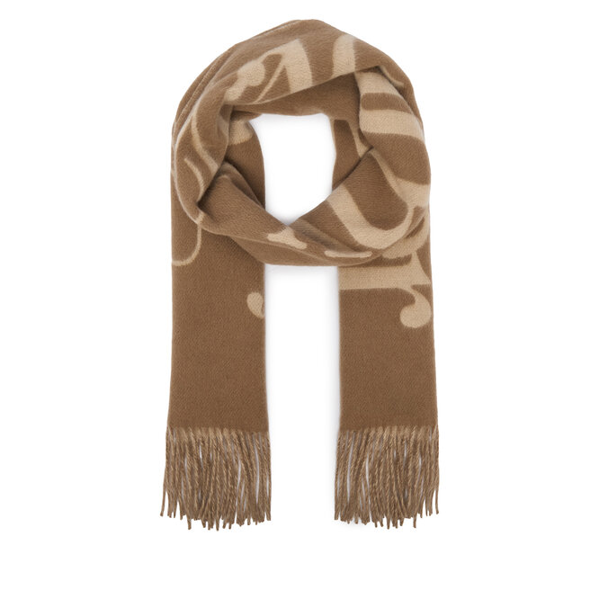 Szalik Tommy Hilfiger AW0AW19123 Beżowy ciemny -
