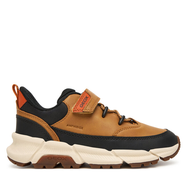 Sneakersy Geox J Flexyper Plus J56LCA 0MEFU C2006 S Żółty - chłopięce
