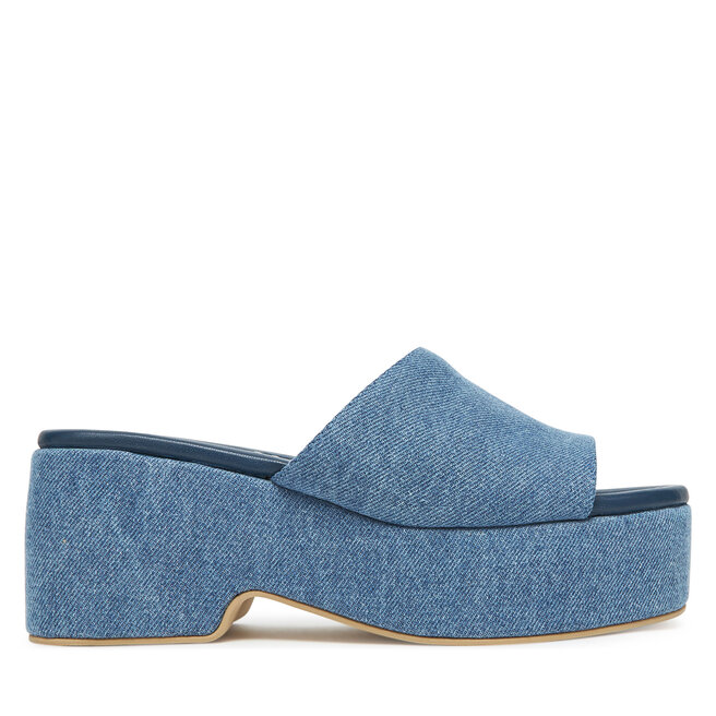 Klapki Pollini SA28248I0MTQ0707 Niebieski -