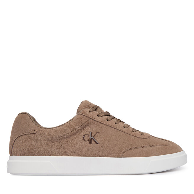 Sneakersy Calvin Klein Low Prof Cupsole Wt Su HM0HM02201 Beżowy - męskie