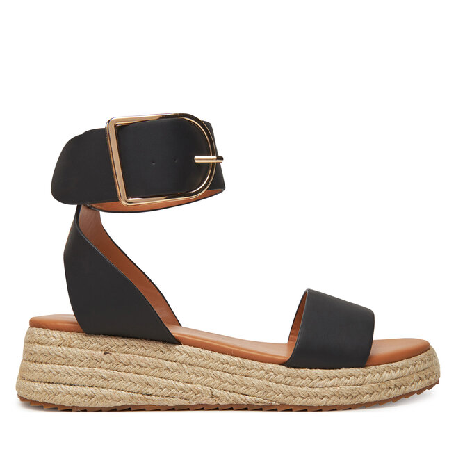 Espadryle DeeZee QS276-1 Czarny - kobiece