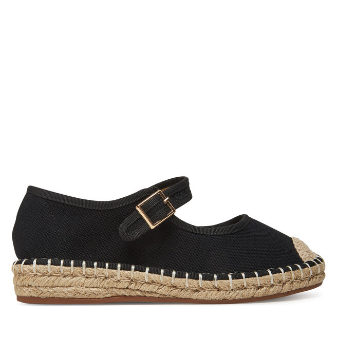 Espadryle DeeZee Q88-512-1 Czarny - kobiece