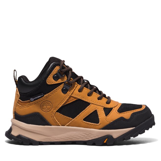 Sneakersy Timberland Lincoln Peak Mid Wp TB0A5NV32311 Brązowy - chłopięce