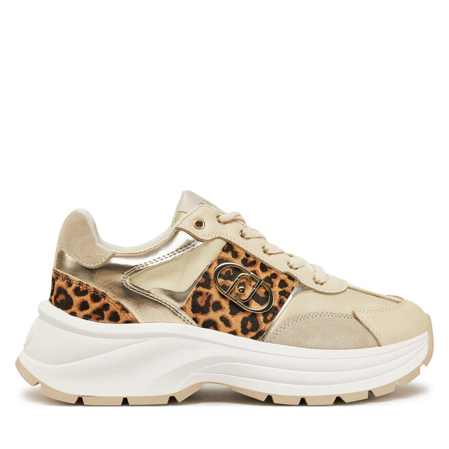 Sneakersy Liu Jo Eva 02 BA5065 PX243 Beżowy - kobiece