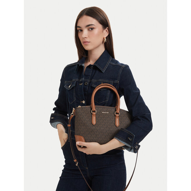 Torebka MICHAEL Michael Kors 30R6G1WS8B Brązowy -