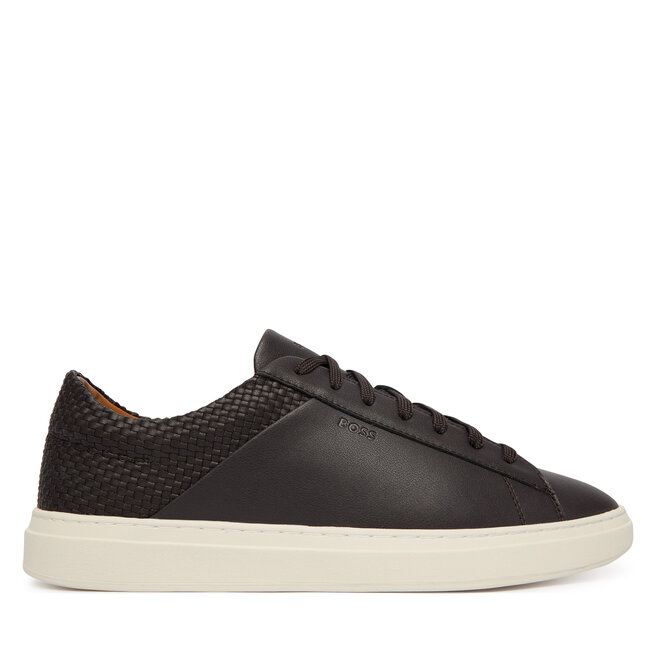 Sneakersy BOSS Kieran 50563591 Brązowy - męskie