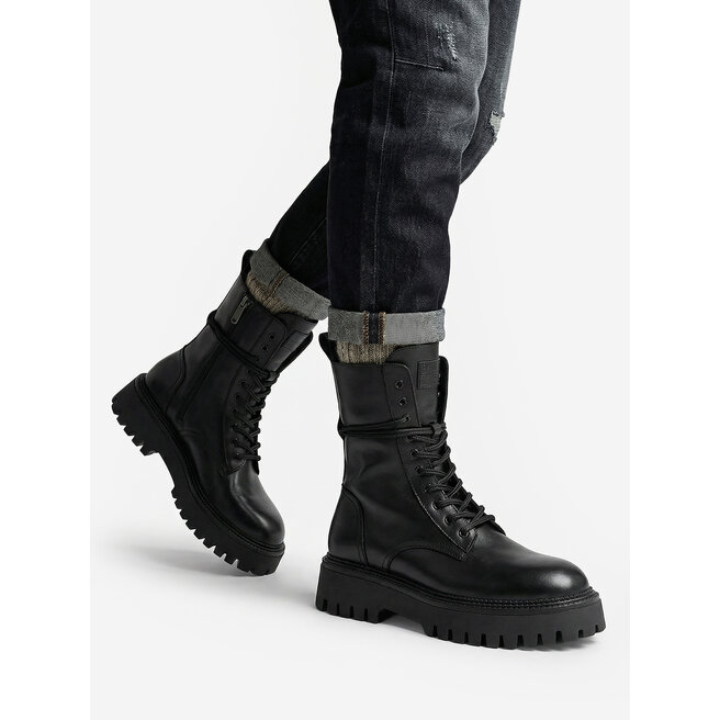 Trzewiki G-Star Raw EO-GEDIZ-8090-25 Czarny - kobiece