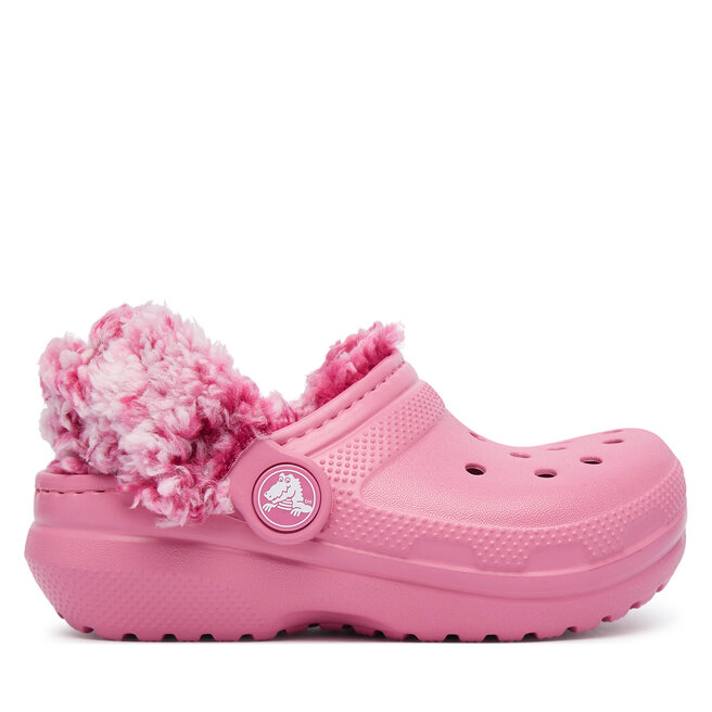 Klapki Crocs Classic Fleece Lined Clog T 212857 Różowy -