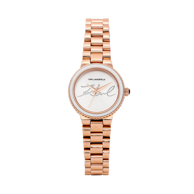 Zegarek KARL LAGERFELD R0553104507 Różowe złoto -