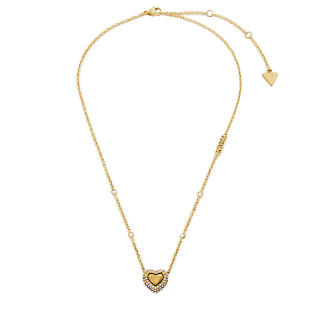 Naszyjnik Guess JUBN05 018JW Złoty -