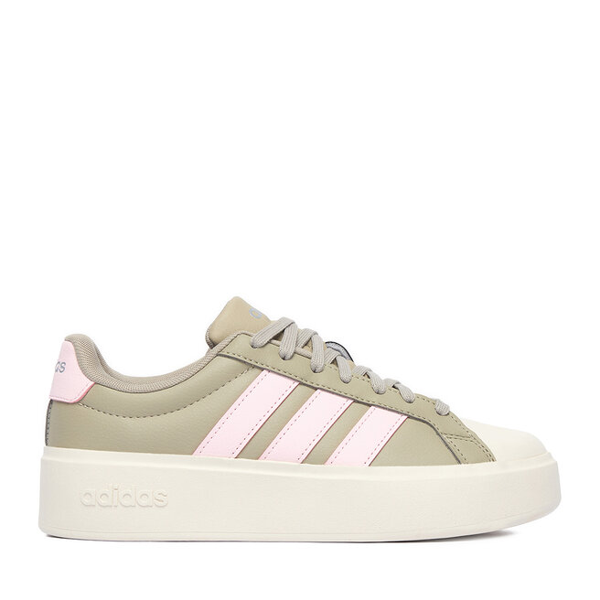 Sneakersy adidas CEO-STREETTALK BOLD J KI1794 Khaki - kobiece