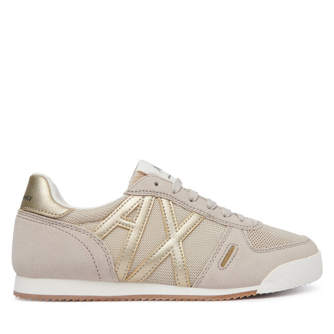 Sneakersy Armani Exchange XW002794 AF22755 M1428 Beżowy - kobiece