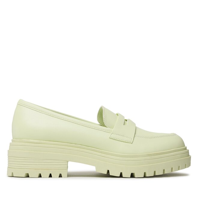Loafersy Jenny Fairy LS5597-09 Zielony - kobiece