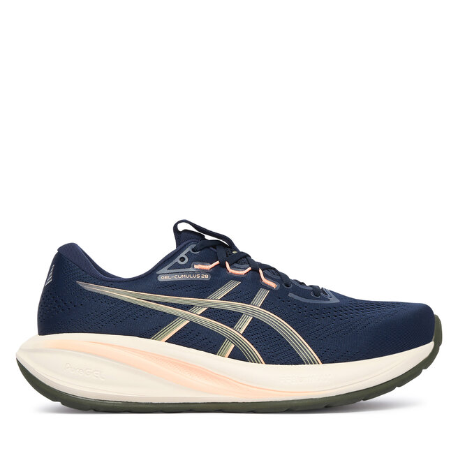 Buty do biegania Asics Gel-Cumulus 28 1011C143 Granatowy - męskie