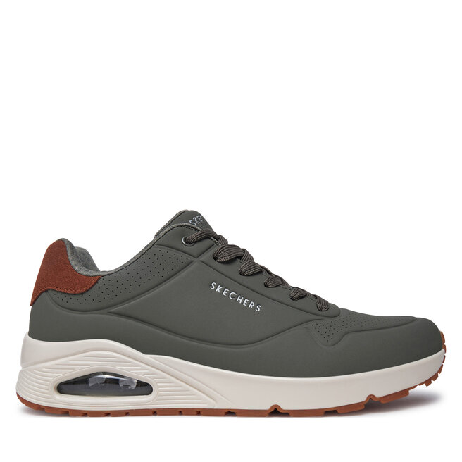 Sneakersy Skechers Uno - Suited On Air 183004 Zielony - męskie
