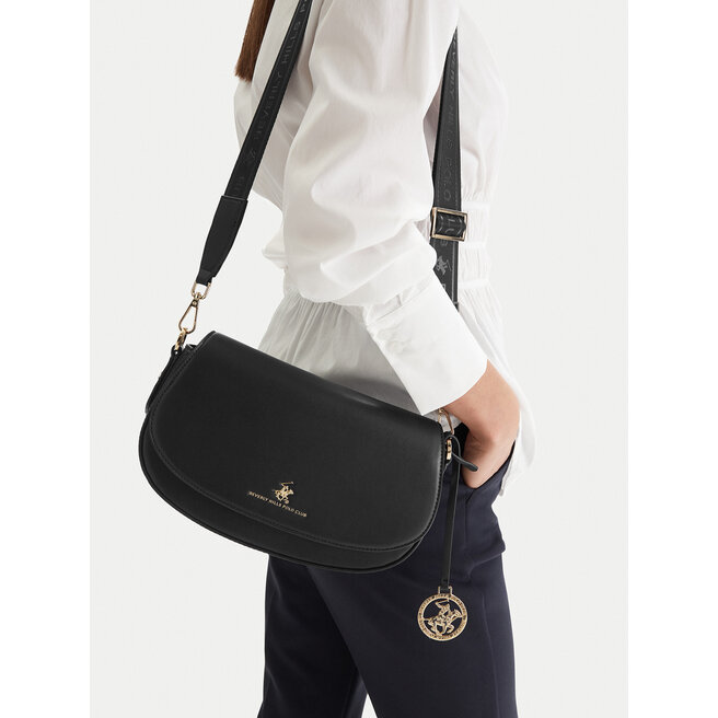 Torebka Beverly Hills Polo Club CEO-BHPC-S-001-07 Czarny -