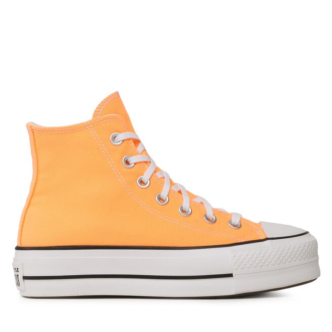 Trampki Converse Chuck Taylor All Star Lift Hi A03052C Pomarańczowy - kobiece