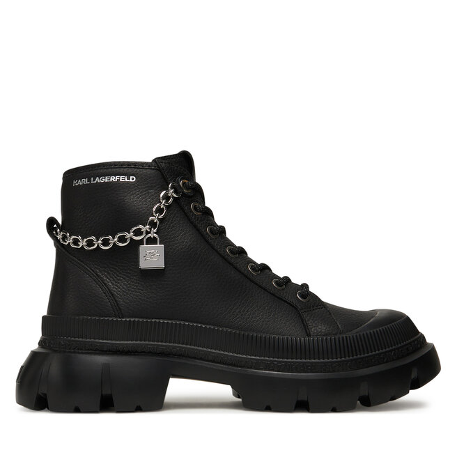 Trapery KARL LAGERFELD Trekka Max Lock KL43542 Czarny - kobiece