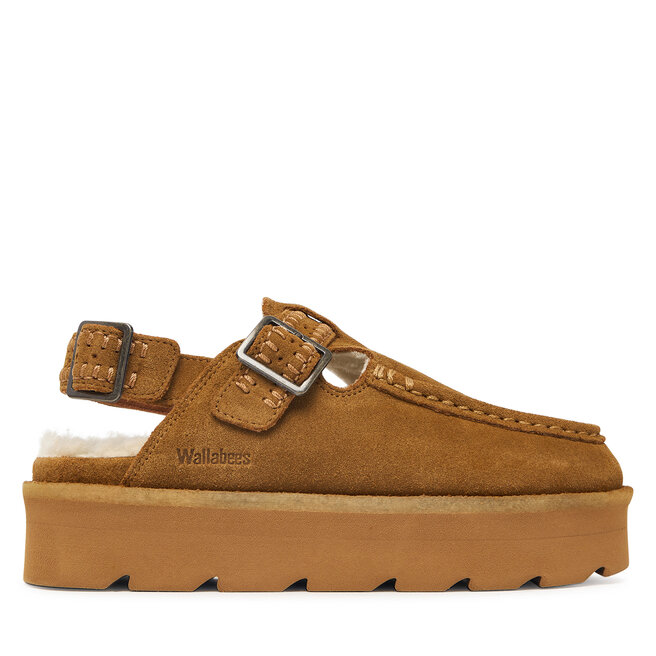 Śniegowce Clarks Meare Easy Mid 26329387 Brązowy - kobiece