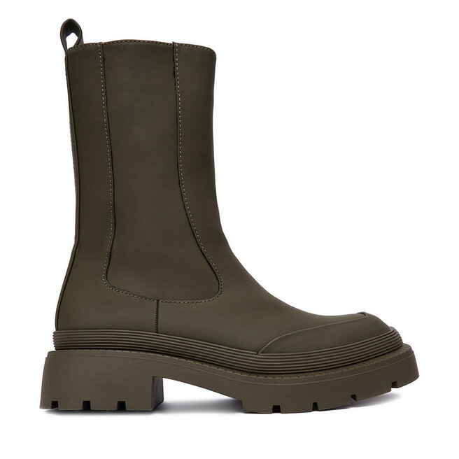Botki DeeZee 13096-10 Khaki - kobiece