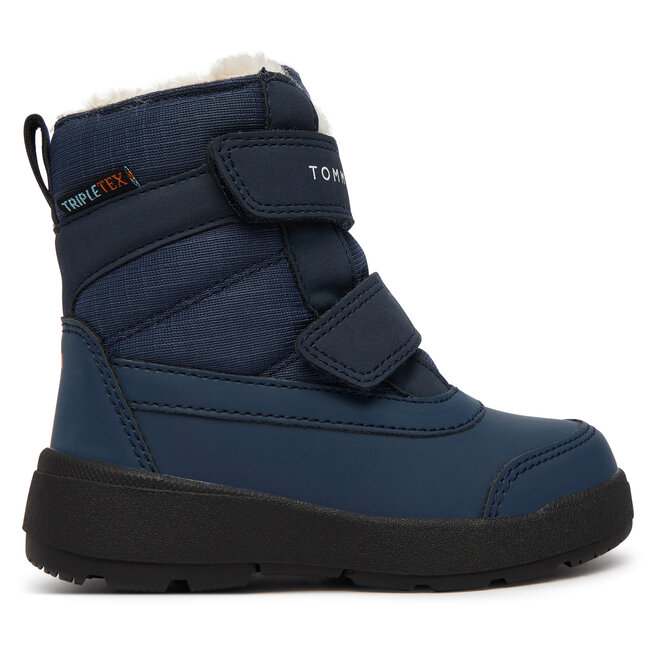 Śniegowce Tommy Hilfiger Niagara T1XD-35302-1973 M Granatowy - chłopięce