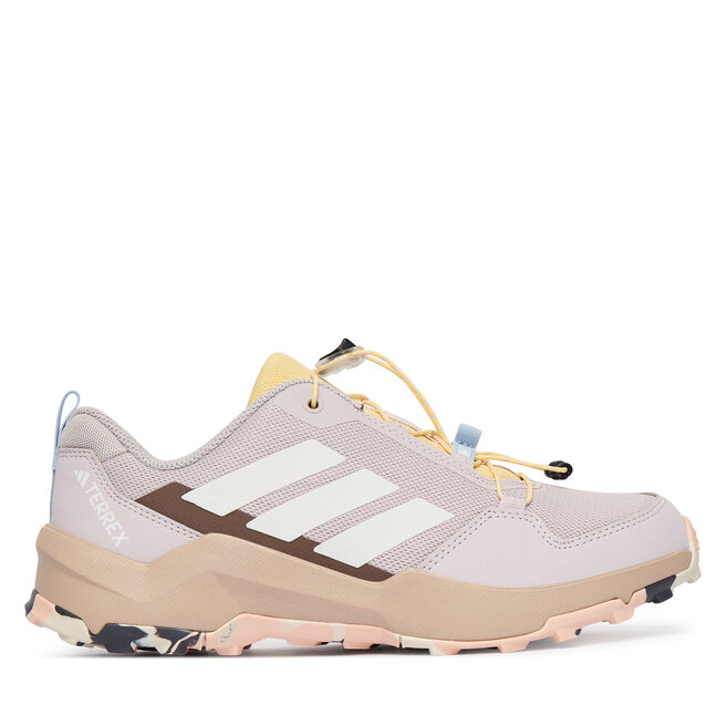 Trekkingi adidas Terrex Ax4S Speed Lacing JR9058 Fioletowy - dziecięce