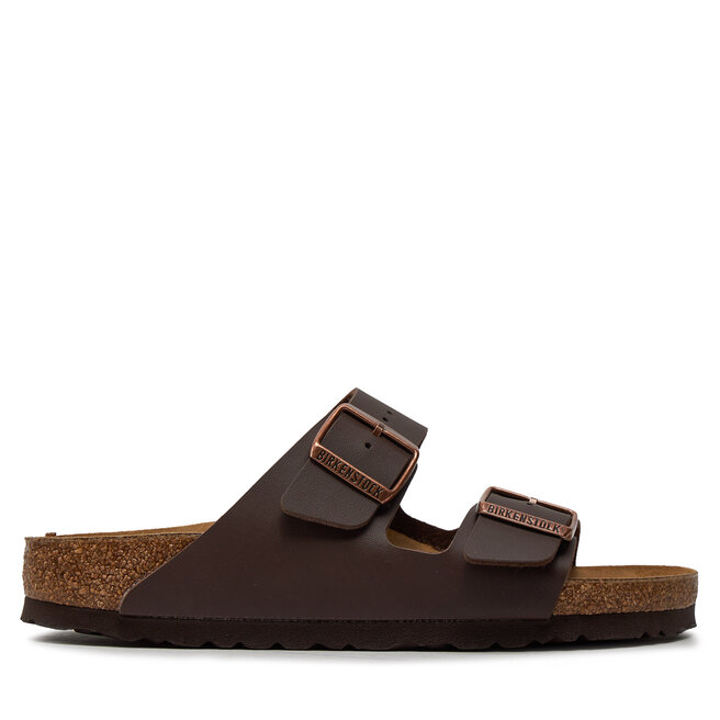 Klapki Birkenstock Arizona Birko-Flor 0051703 Brązowy -