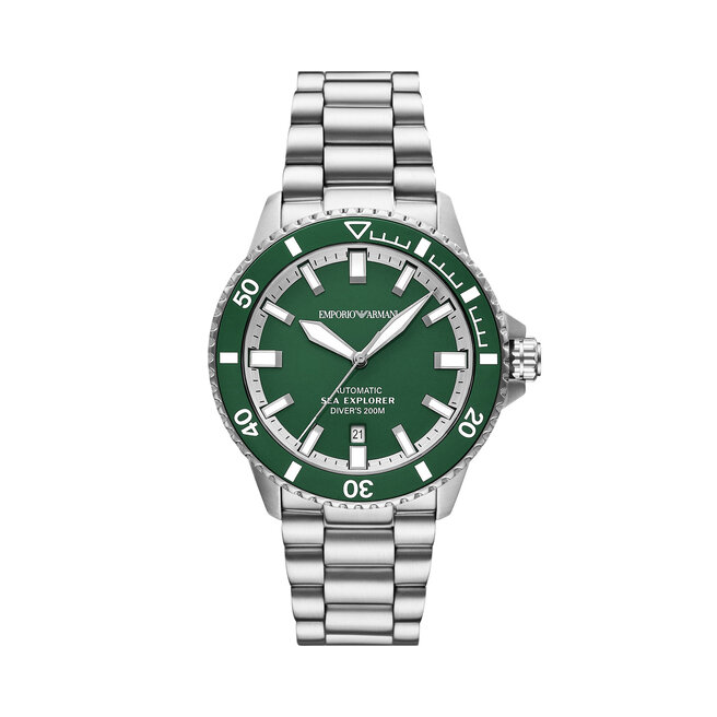 Zegarek Emporio Armani Sea Explorer AR60088 Srebrny -
