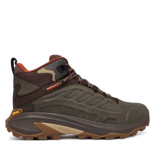 Trekkingi Merrell Moab Speed 2 Leather MID Waterproof J037781 Zielony - męskie