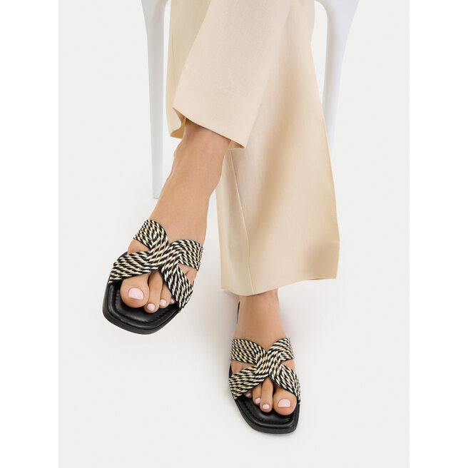 Klapki JENNY CEO-R26SS09215 Czarny -