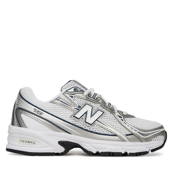 Sneakersy New Balance GR740WN Srebrny - kobiece