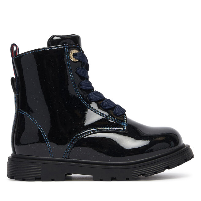 Trzewiki Tommy Hilfiger T1A5-35153-1237 M Granatowy - dziewczęce