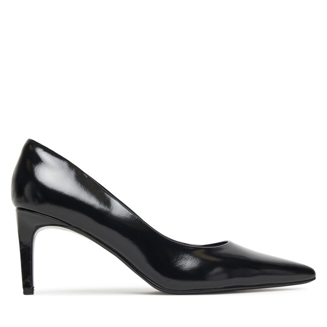 Szpilki Calvin Klein Ess Stiletto 70 Shiny Lth HW0HW02828 Czarny - kobiece