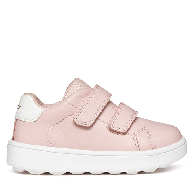 Sneakersy Geox B Minicub Girl B656UA 08554 C8172 M Różowy - dziewczęce